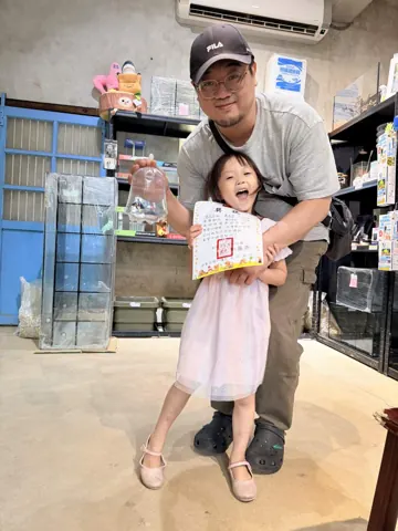宇魚水族換鬥魚活動來店紀念照片 003