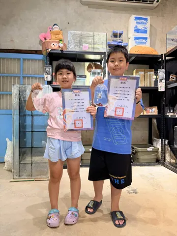 宇魚水族換鬥魚活動來店紀念照片 005