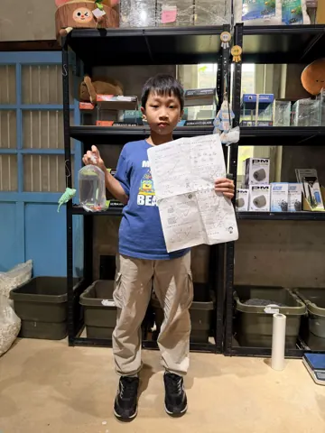 宇魚水族換鬥魚活動來店紀念照片 023