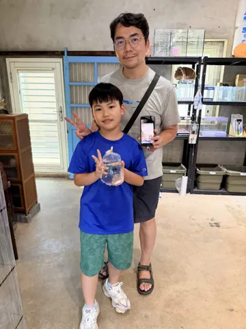 宇魚水族換鬥魚活動來店紀念照片 065